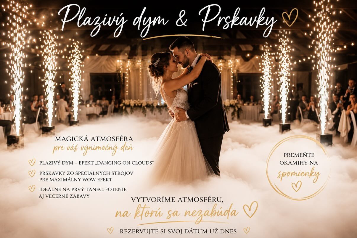 Plazivý dym a prskavky